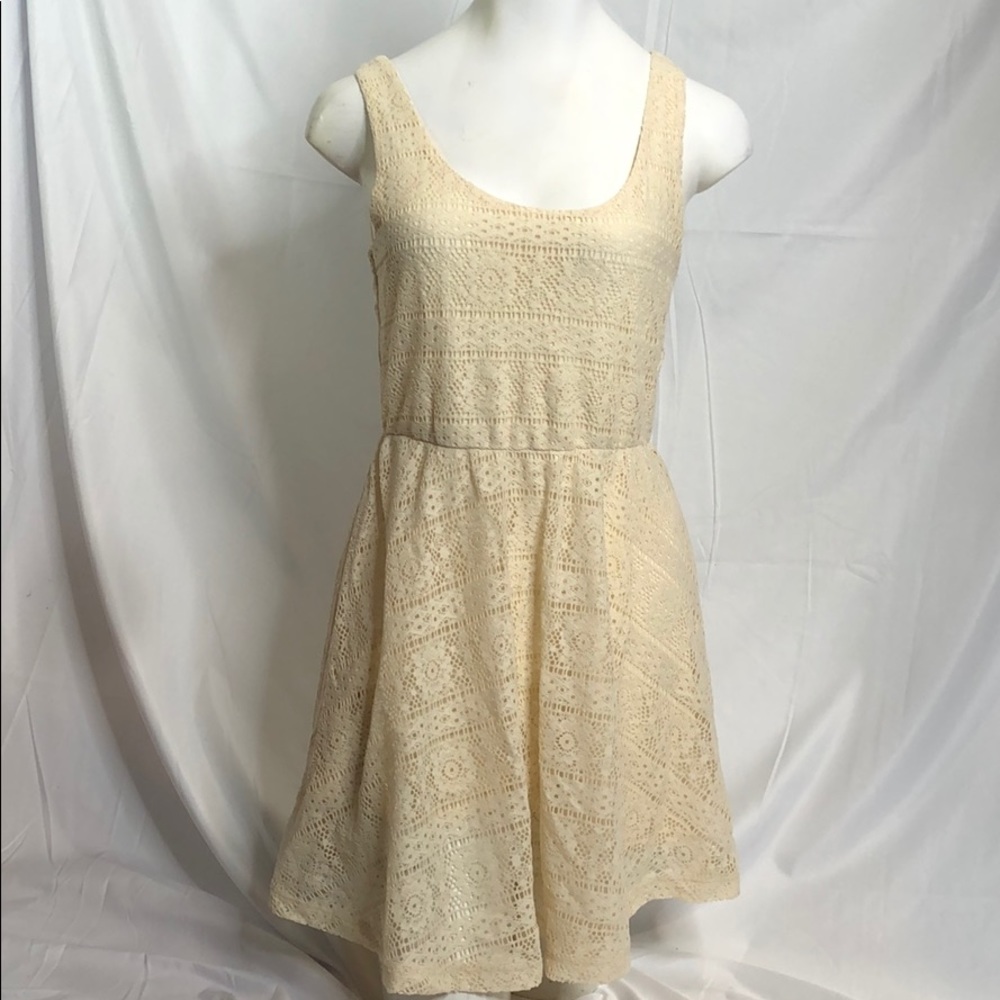 Mimi Chica cream dress